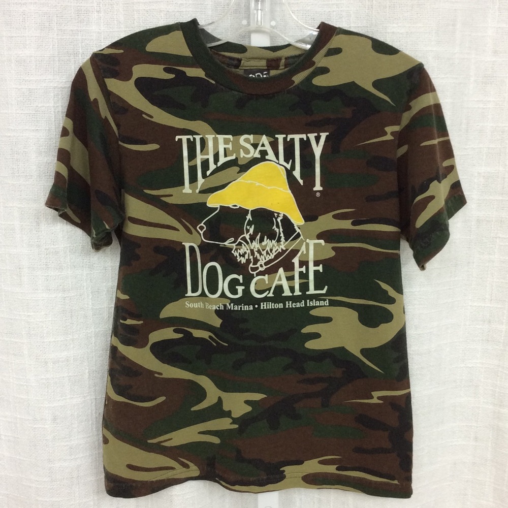 Code V Salty Dog Cafe Medium 10-12 Tee